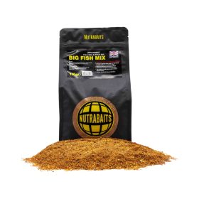   Nutrabaits Big Fish Mix Carpet Feed (Salmon, Caviar & Black Pepper) 1kg