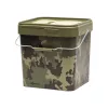 Korda Camo Bucket - Terepmintás kocka vödör 17l prémium Korda horgásztermék.