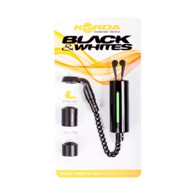 Korda Black Bobbin M -  Közepes méretű fekete kapásjelző fej prémium Korda horgásztermék.