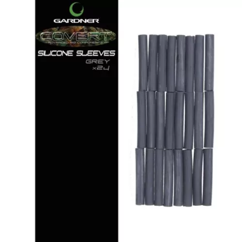 Gardner Covert Silicone Sleeves Grey - CarpHunter