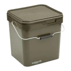   Trakker Olive Square Container - Kocka vödör 13 literes + tálca