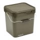 Trakker Olive Square Container - Kocka vödör 13 literes + tálca