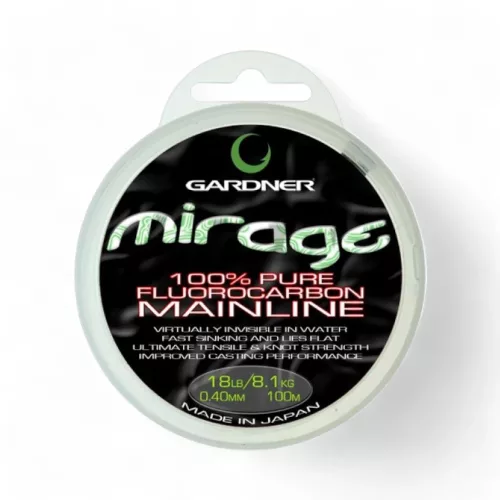 Gardner Mirage 20lb (9,1kg) 0,44mm 100m - előtétzsinór - CarpHunter