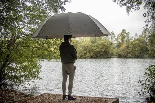 Solar Undercover green 60" Brolly - CarpHunter