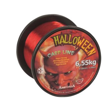   ANACONDA Halloween Carp Line 1.200méteres  0,28mm - Piros színű monofil főzsinór