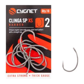 Cygnet CLINGA SP XS SIZE 6 BARBED -  Extra erős horog