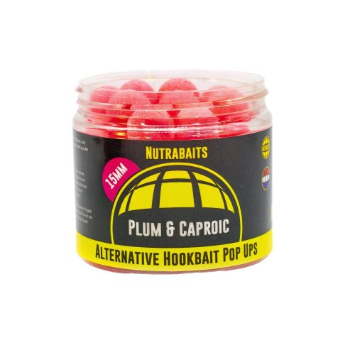 Nutrabaits Plum & Caproic Alternative Hookbaits Pop-Up 20mm