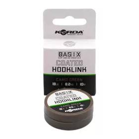 Korda Basix Coated hooklink 18lb 10m - bevonatos előke zsinór prémium Korda horgásztermék.