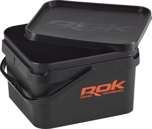 Rok Square Bucket 10 literes kocka vödör + tető