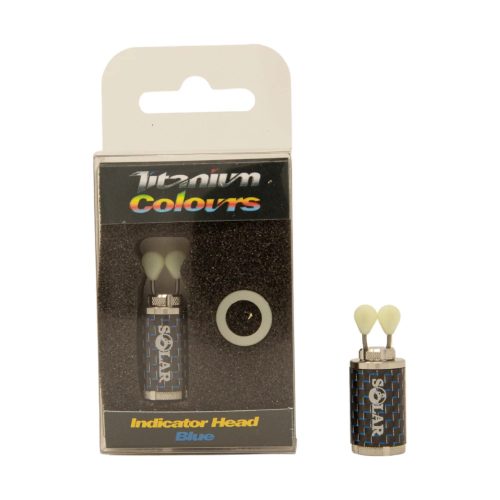 Solar P1 indicator head limited edition Blue -  carbon - kék swinger fej