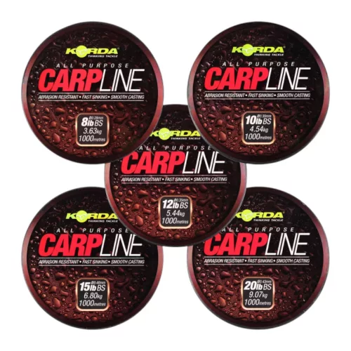 Korda Carp Line 12lb (0.35mm) 1000m prémium Korda horgásztermék.
