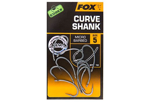 Fox Edges Curve Shank - szakállas horog