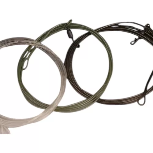 Gardner Covert Fused Loop Leaders Green - CarpHunter
