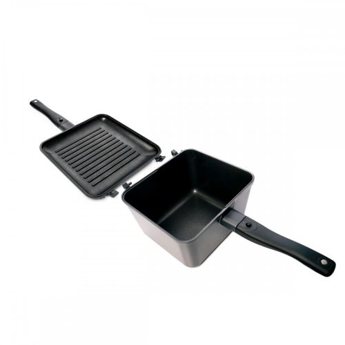 RidgeMonkey Connect Multi Purpose Pan&Griddle Set serpenyő