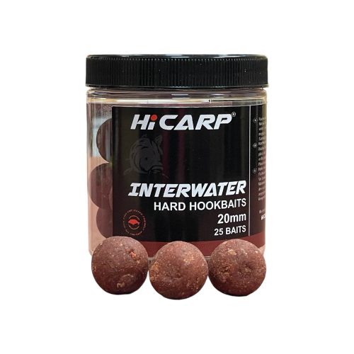 HiCARP INTERWATER HARD HOOKBAITS 24mm (15db) - Kikeményített Horogcsali