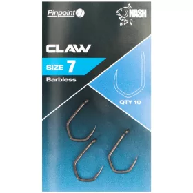 Nash Pinpoint Claw szakáll nélküli horog 4 méret - CarpHunter