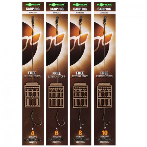 Korda Dark Matter Rig Barbless Size 4