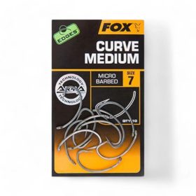 Fox Edges Curve Medium - szakállas horog