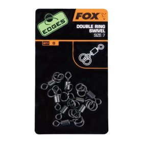 Fox Edges Double Ring Swivel Size 7 - dupla karikás forgó