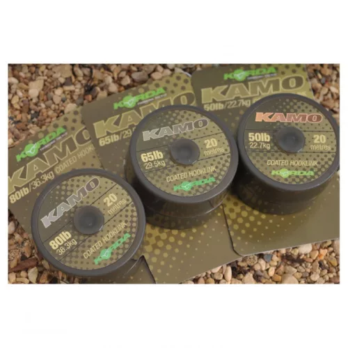 Korda Kamo coated Hooklink 20lb 20m prémium Korda horgásztermék.