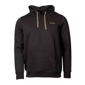 Nash Fish Logo Hoody Black - Fekete kapucnis pulóver - CarpHunter