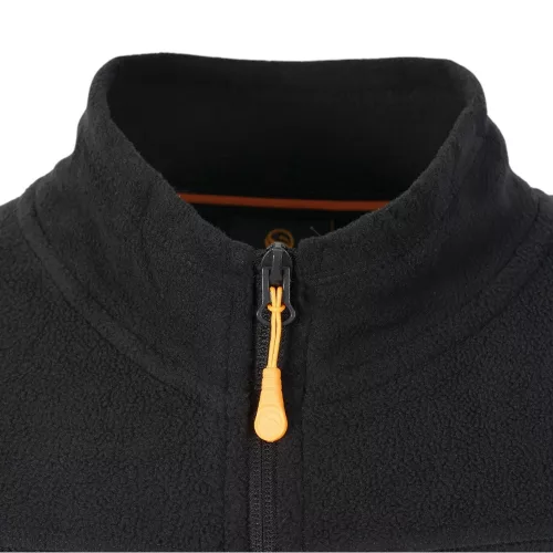 Guru Fleece Gilet XL - Gyapjú Fekete Mellény - CarpHunter