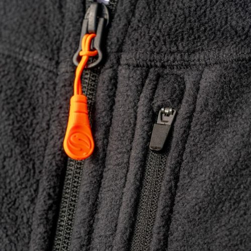 Guru Fleece Gilet L - Gyapjú Fekete Mellény 