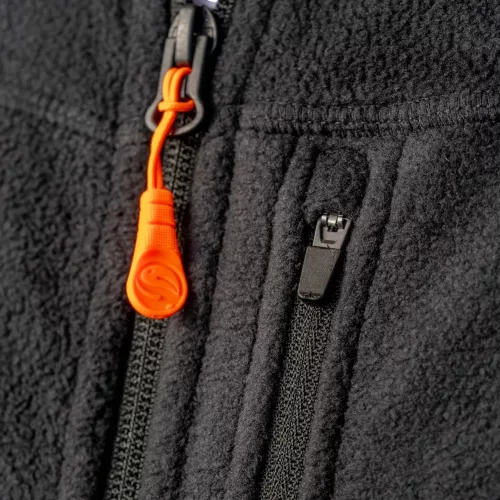 Guru Fleece Gilet 3XL - Gyapjú Fekete Mellény - CarpHunter