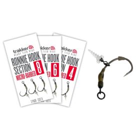 Trakker Ronnie Hook Section 4 - szakállas szerelt horog