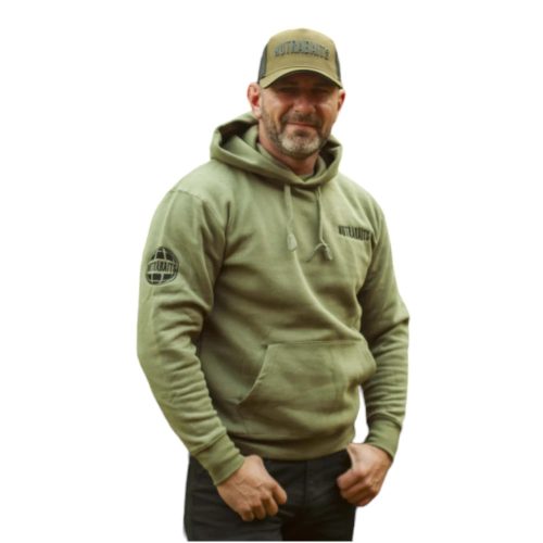 Nutrabaits Hooded Sweatshirt Green Edition XL - Nutrabaits kapucnis pulóver