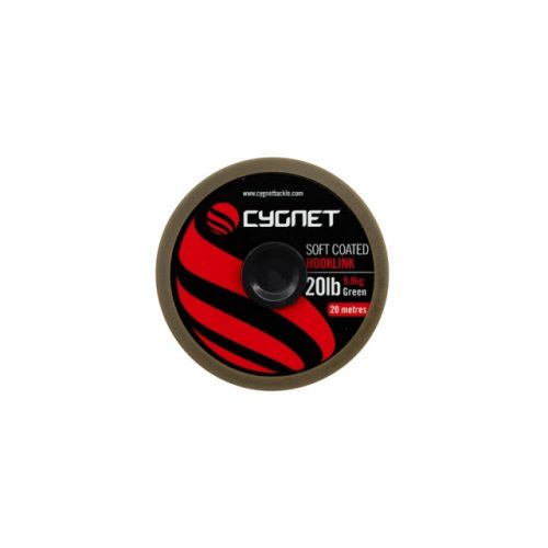 Cygnet Soft Coated Hooklink 20lb 20m - Lágy, bevonatos, fonott előkezsinór