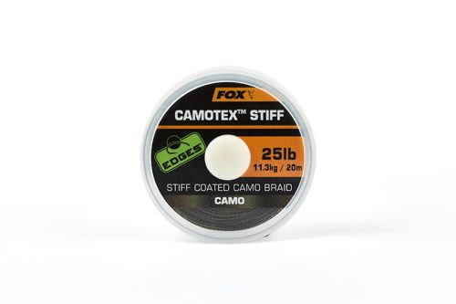 Fox Camotex Stiff 20LB - bevonatos merev előkezsinór