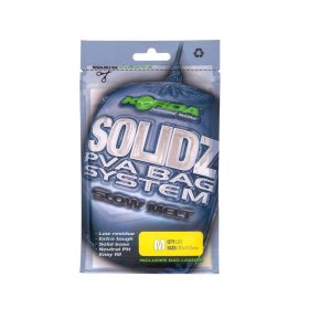   Korda Solidz Slow Melt PVA bags M 70X110mm 20 Bags_ Lassú oldódású PVA zsák
