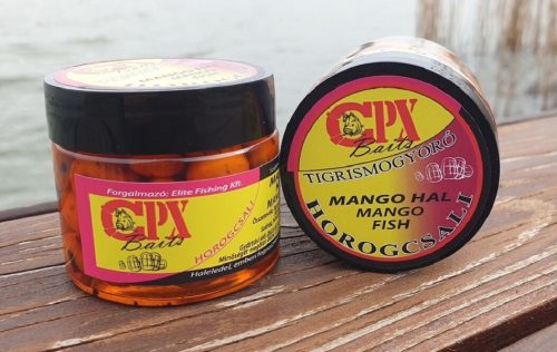 CPX Baits Főtt színezett horogcsali - Mangó Hal ízesítésű tigrismogyoró