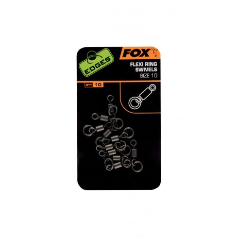 Fox Edges Flexi Ring Swivel - forgó kapocs 10