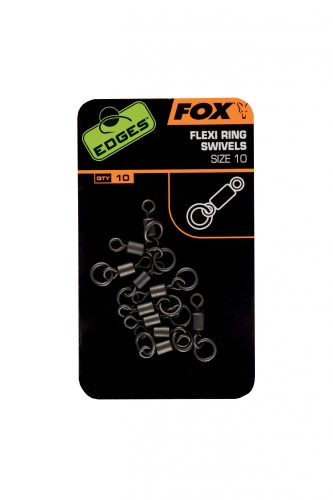 Fox Edges Flexi Ring Swivel - forgó kapocs 10