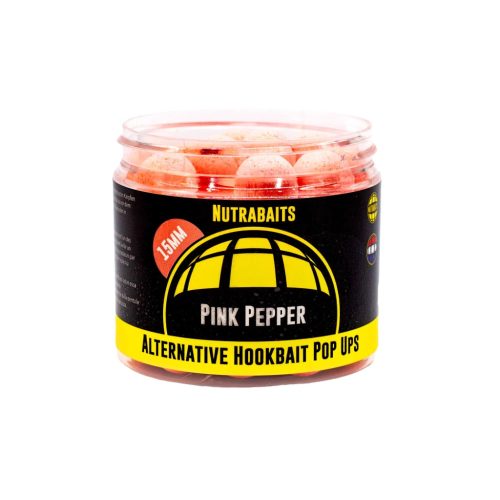 Nutrabaits Pink Pepper Alternative Hookbaits Pop-Up 16mm