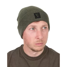 Fox Collection Beanie Green Black - Sapka - CarpHunter