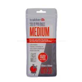 Trakker SOLID PVA BAGS MEDIUM - Közepes PVA tasak - CarpHunter