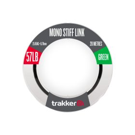   Trakker MONO STIFF LINK (57lb, 25,85kg, 0,7mm, 20m) GREEN - Merev előke zöld 