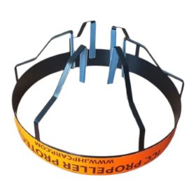   ICC INOX csónakmotor propeller védő  - szabályos hengeres motortestű csónakmotorokhoz