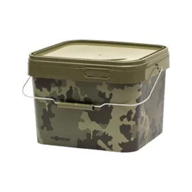 Korda Camo Bucket - Terepmintás kocka vödör 10l prémium Korda horgásztermék.