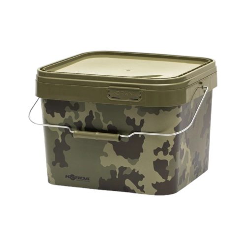 Korda Camo Bucket - Terepmintás kocka vödör 10l