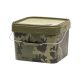 Korda Camo Bucket - Terepmintás kocka vödör 10l