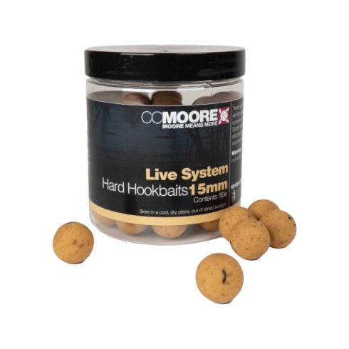 CC Moore Live System Hard Hookbaits - Kikeményített Horogcsali