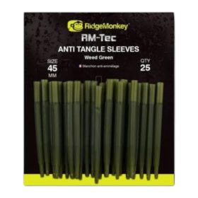   RidgeMonkey RM-Tec Anti Tangle Sleeves gubancgátló hüvely long green