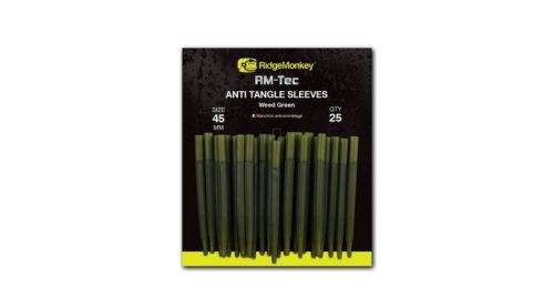RidgeMonkey RM-Tec Anti Tangle Sleeves gubancgátló hüvely long green
