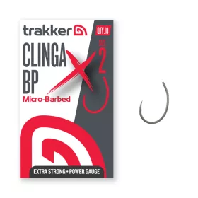 Trakker CLINGA BP XS SIZE 2 BARBED - Extra erős horog - CarpHunter