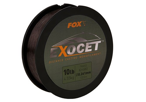 Fox Exocet Mono Trans Khaki 20lb - zsinór