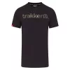Trakker CR Logo T-shirt Black Camo - rövid ujjú póló M-es méret - CarpHunter